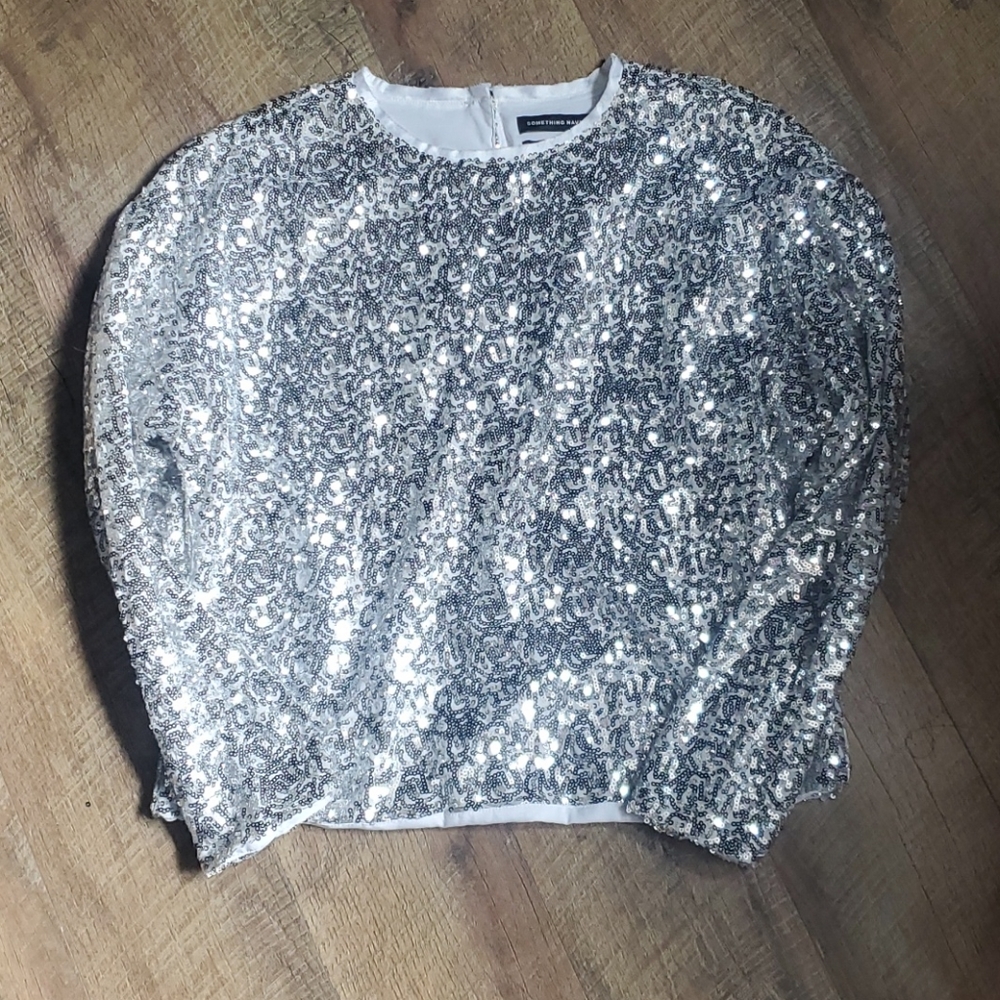 Sequin long sleeve